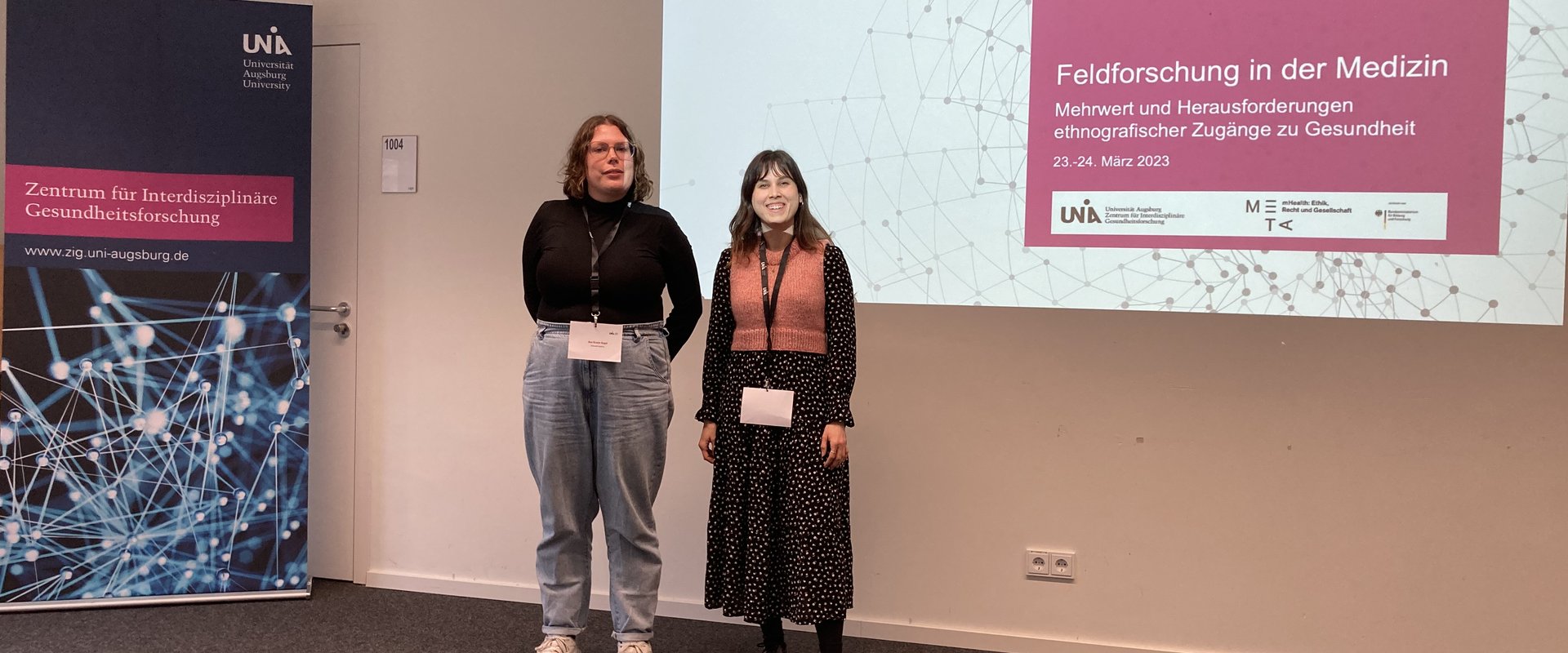 Foto_Begrüßung_Ann Kristin Augst und Bianca Jansky