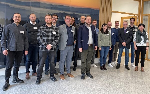 Das EASYAnon-Projektteam beim Kick-Off-Meeting