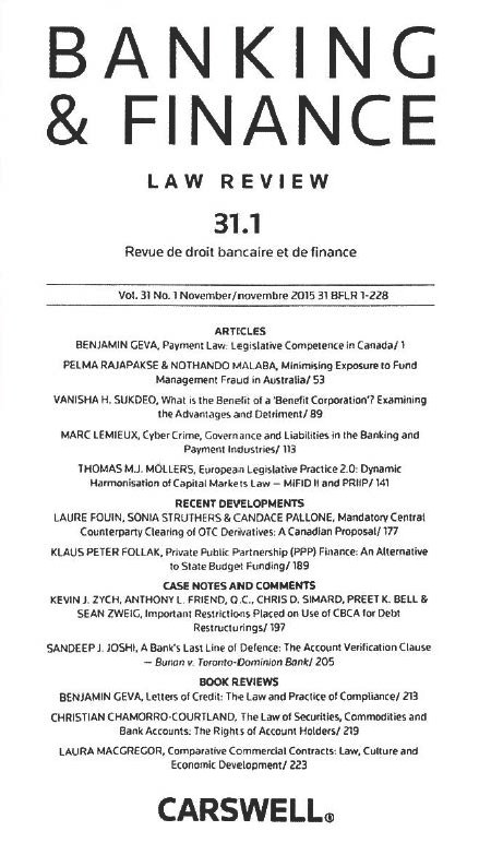 European legislative practice 2.0: Dynamic harmonisation of Capital Markets Law – MiFID II and PRIIP