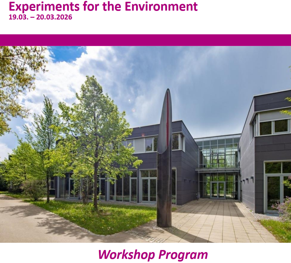 Workshop „Experiments for the Environment” an der Universität Augsburg