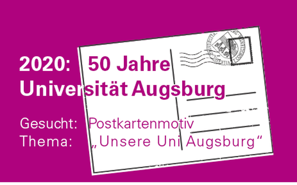 Flyer mit Informationen zum Postkartenwettbewerb