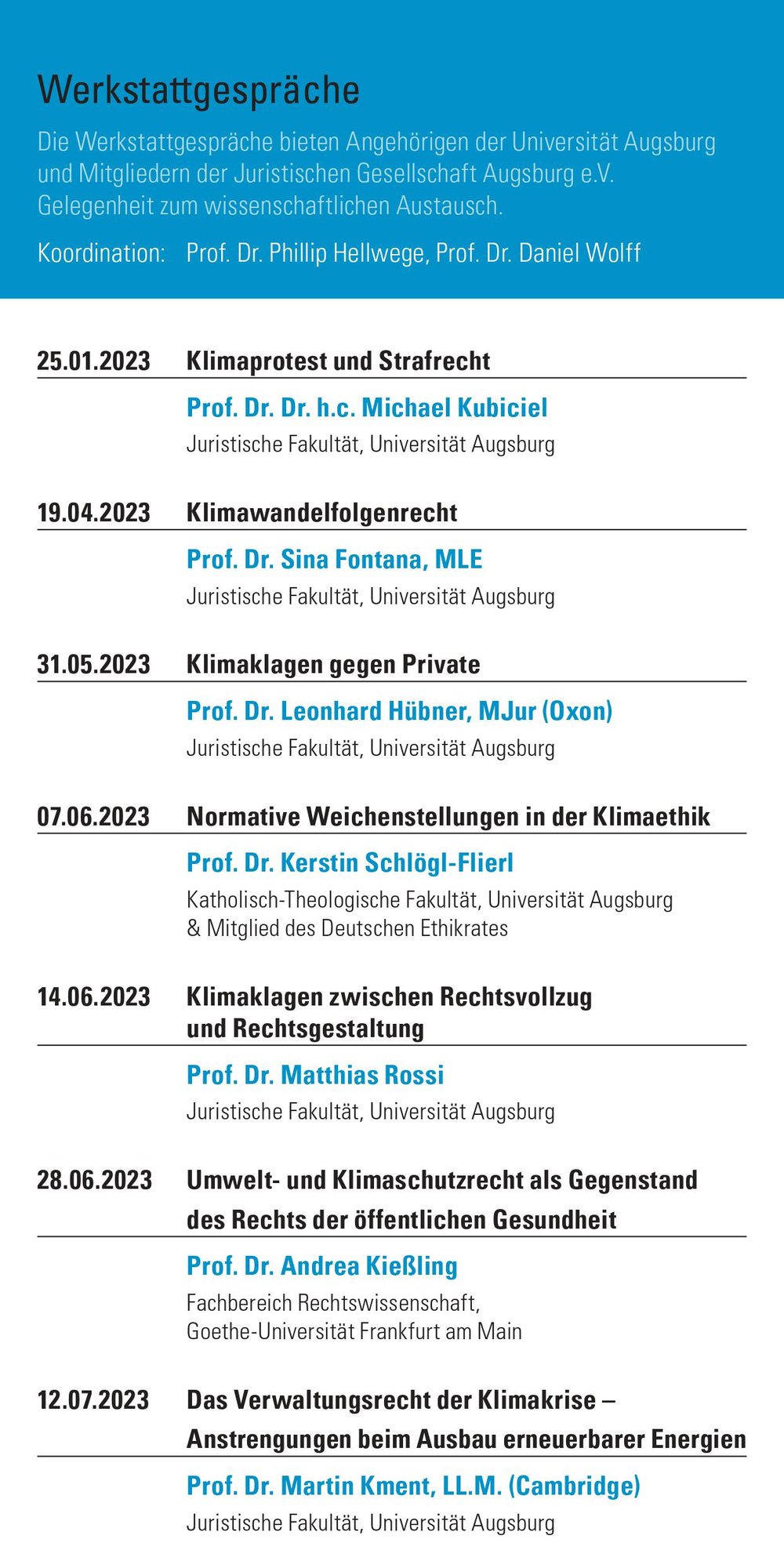 Flyer Klimakrise 2