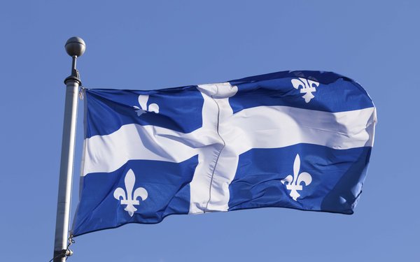 flagge von quebec