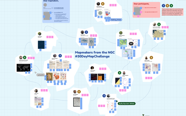 ZA Organised the NGC #30DayMapChallenge Wrap-Up Meeting