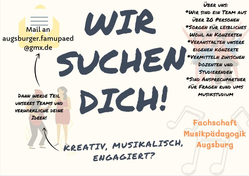 Wir suchen dich!