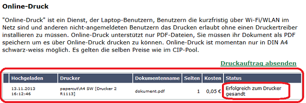 Drucken Webprint 05