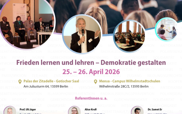 Programm 3. Friedenspädagogik-Konferenz