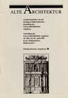 Titelbild der Publikation "Alte Architektur"