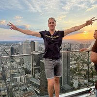 Photo of Tilen on the highest building in Frankfurt