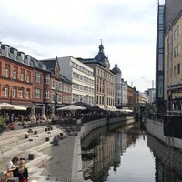 Campus der Universität in Aarhus, Dänemark