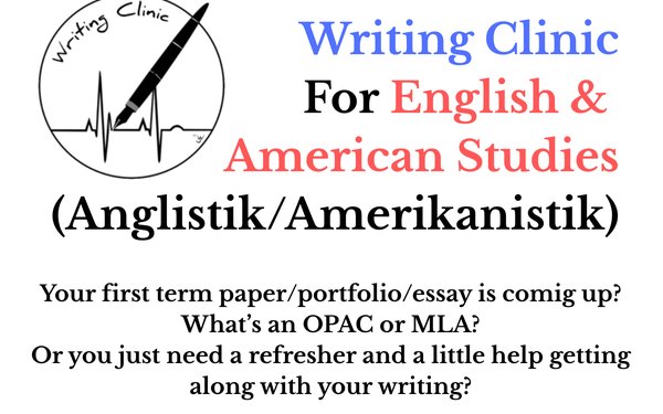 Writing Clinic Flyer Winter term 2025-26