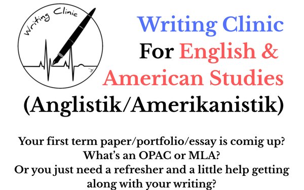 Writing Clinic Flyer Winter term 2025-26