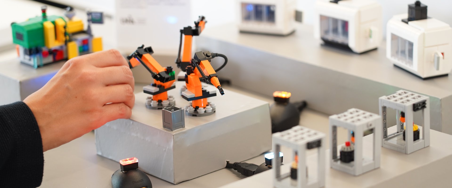 Lego-Nachbau eines Kuka-Roboters