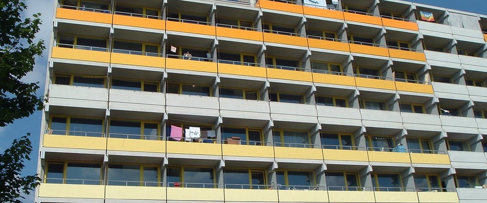 Außenansicht des Studentenwerk Wohnheims in Göggingen (2)