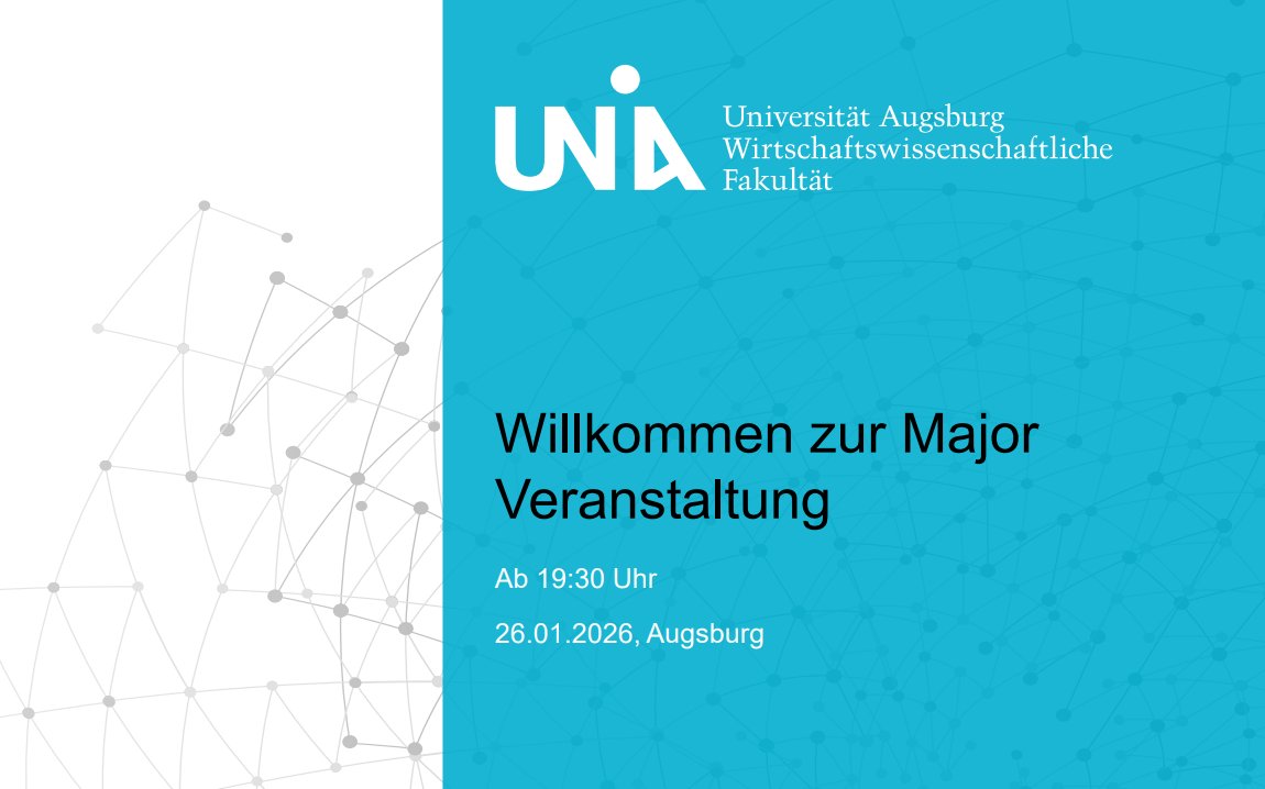Major Infoveranstaltung