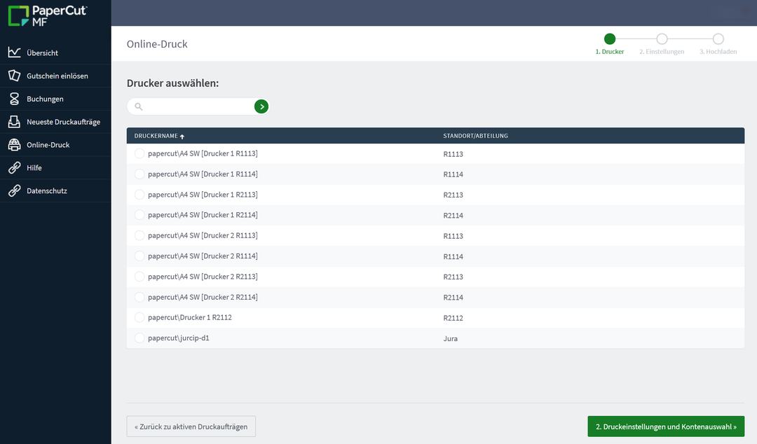 Drucken Webprint 02
