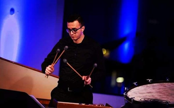 Schlagwerk-Student Stanimir Andreev