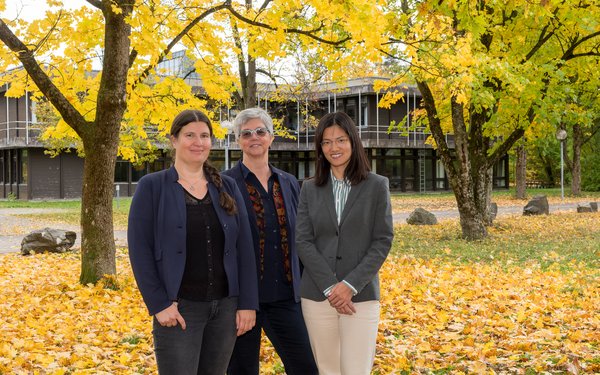 Mitglieder des Teams der Professur Geoinformatik.
