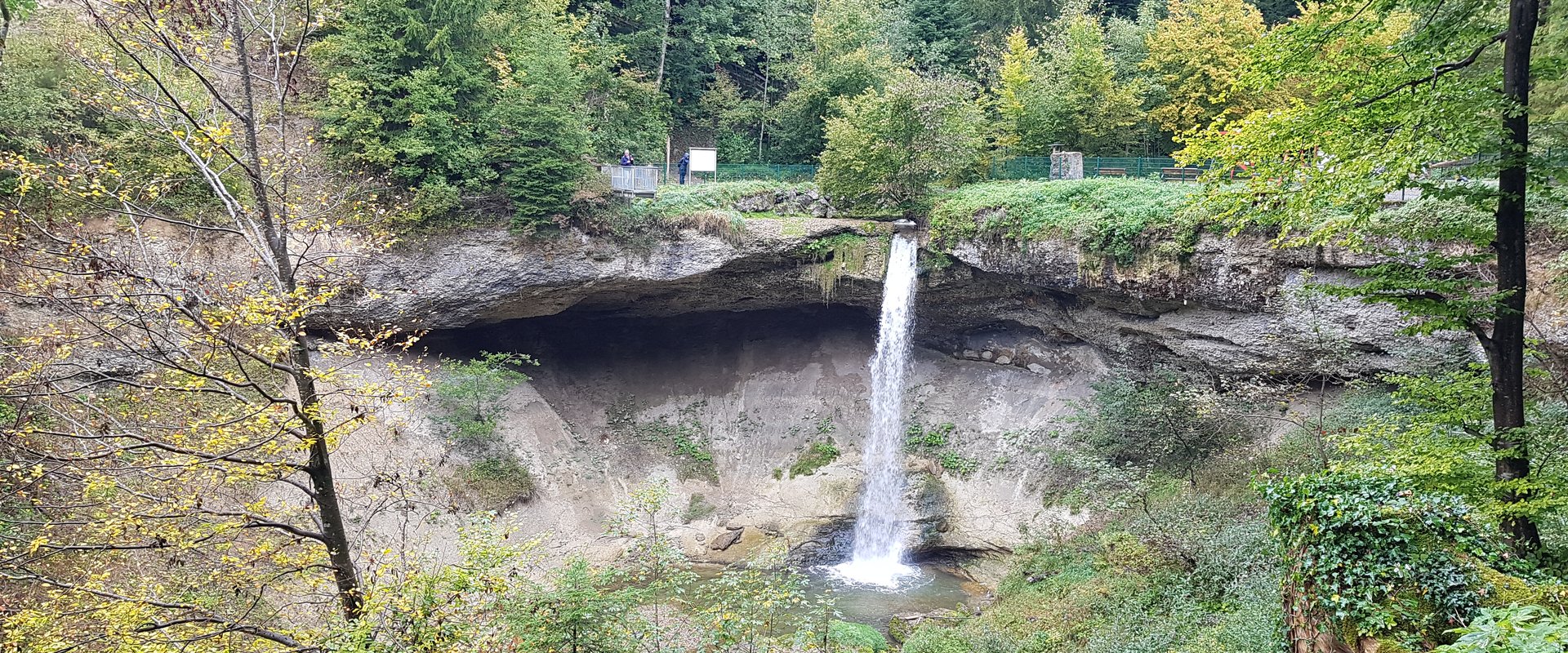 Scheidegger Wasserfälle im Oktober 2021