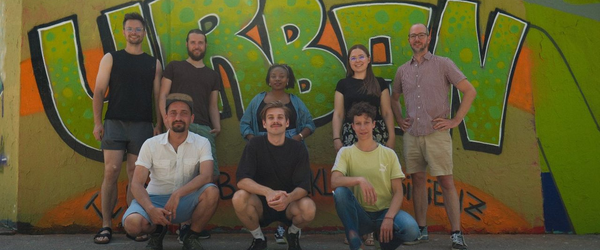 Gruppenfoto Lehrstuhl für urbane Klimaresilienz