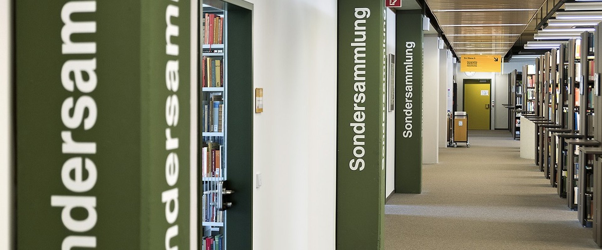 Sonderlesesaal Sammlung Salzmann in der TG