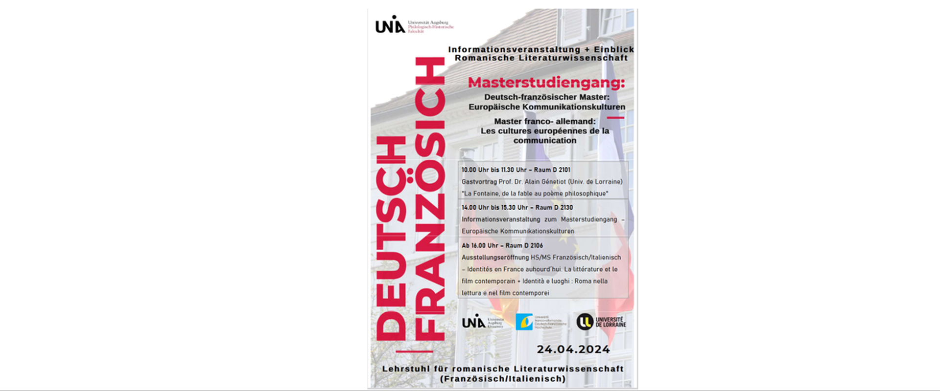 Veranstaltungsflyer EKK