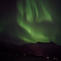 Foto von Polarlichtern in Finnland
