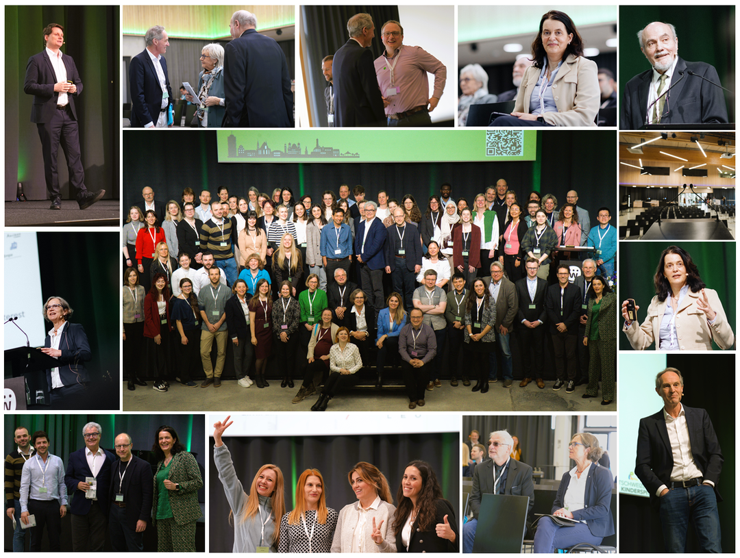 Verschiedene zusammengestellte Bilder des Symposiums