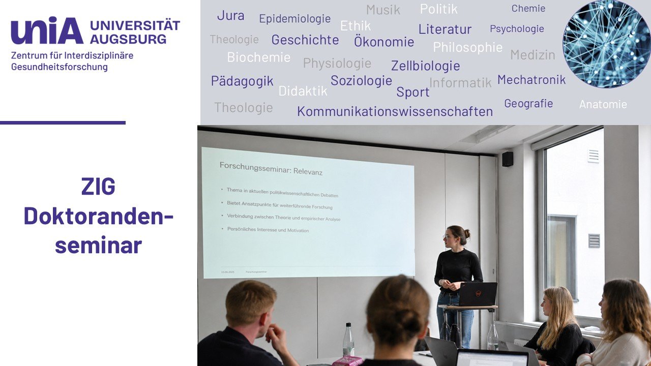 ZIG-Doktorandenseminar WiSe 2026