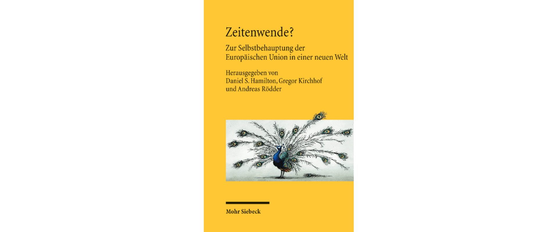 Zeitenwende? Prof. Dr. Gregor Kirchhof (Buchcover)