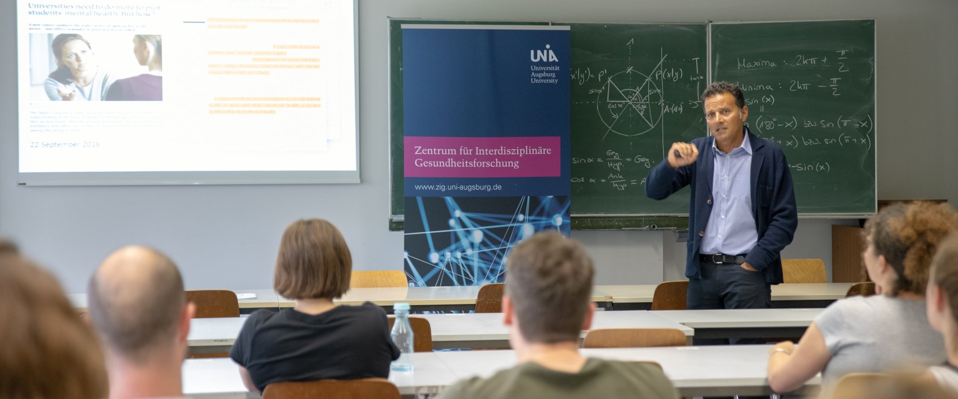 Prof. Dr. Attilo Carraro - Summer School Rednerpult