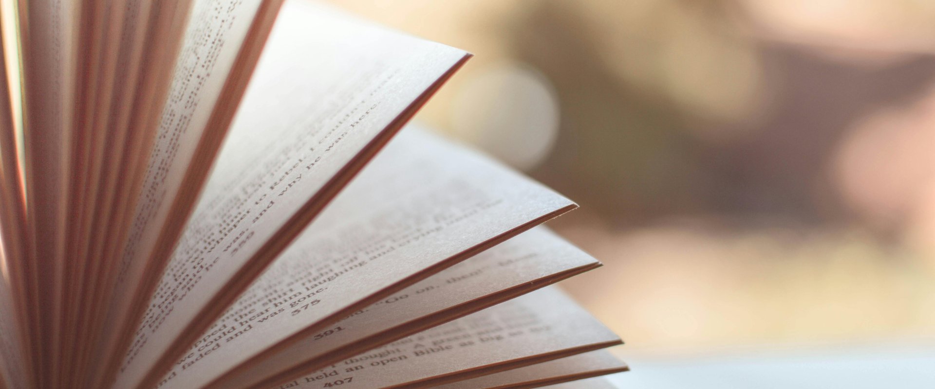 An open book