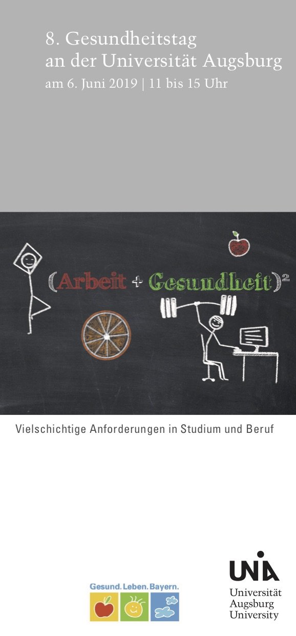 Flyer Gesundheitstag 2019