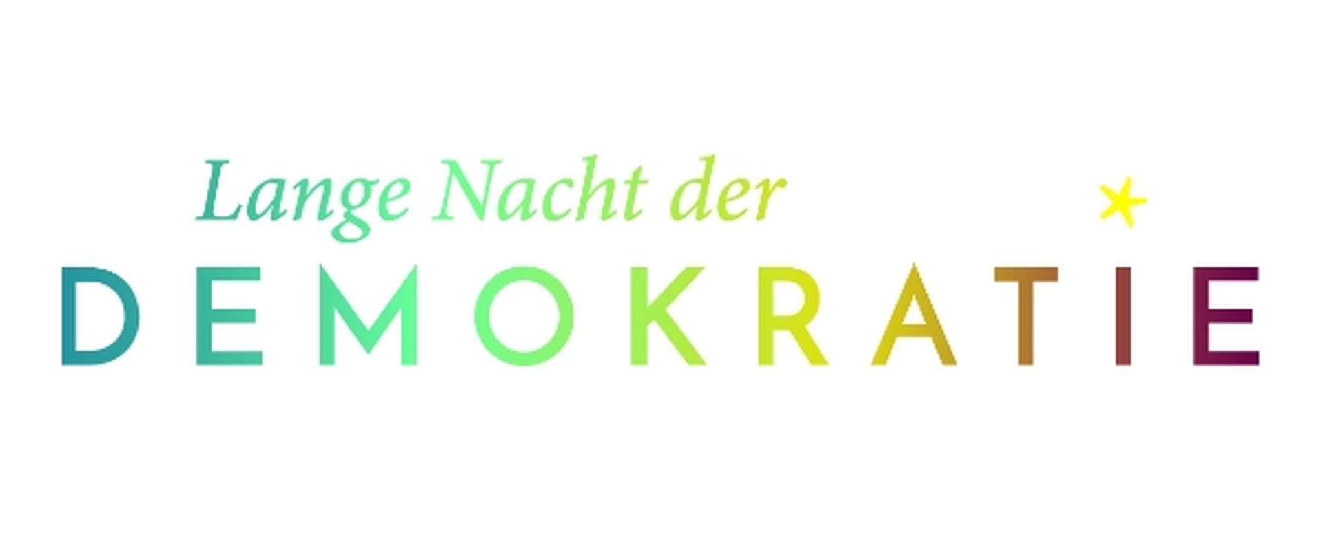 Logo Lange Nacht der Demokratie 2020