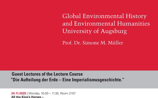 Gastvorträge Vorlesung