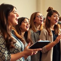 Spaß beim Singen