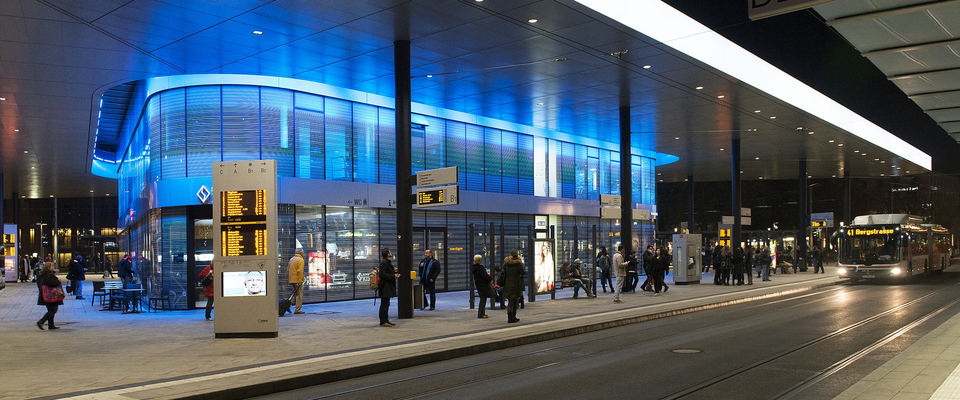 Königsplatz bei Nacht