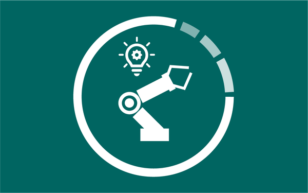 Icon zum Forschungsschwerpunkt Lernende Fertigungsprozesse & Closed-Loop-Produktion