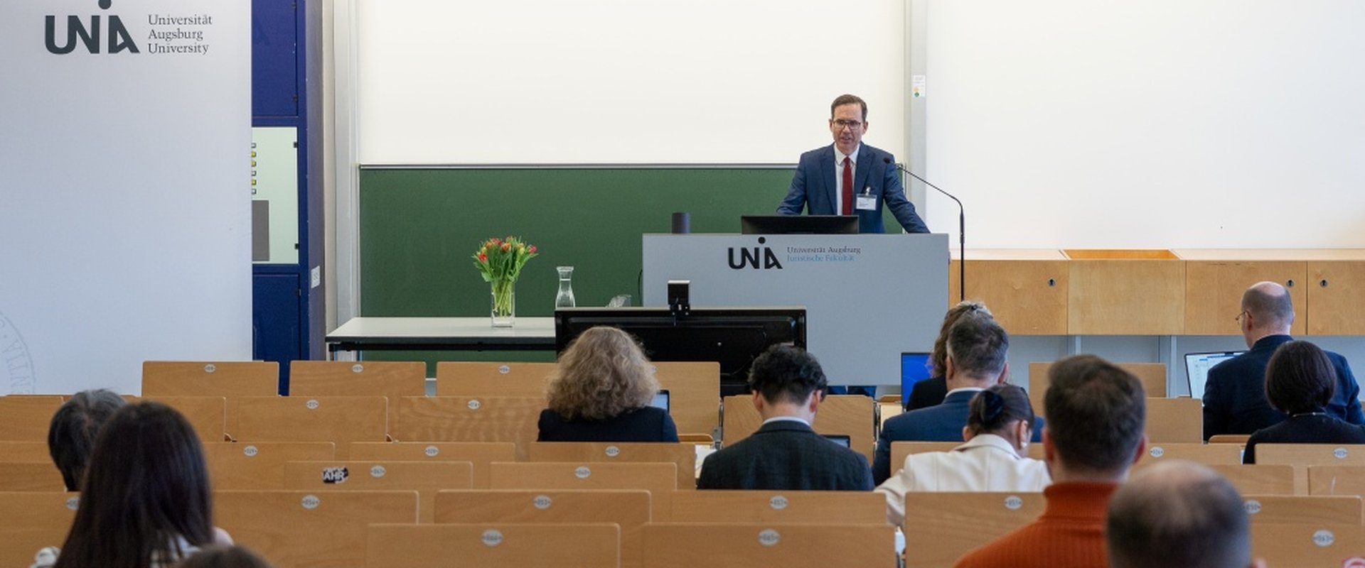 Deutsch-Japanisches Symposium / Prof. Kaspar / Blick Hörsaal