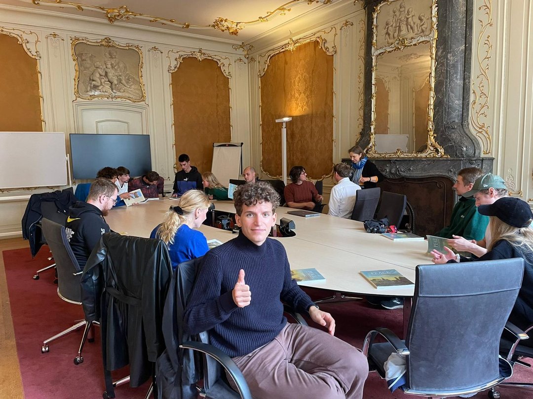 Gespräch mit Dr. David Onnekink an der Universität Utrecht