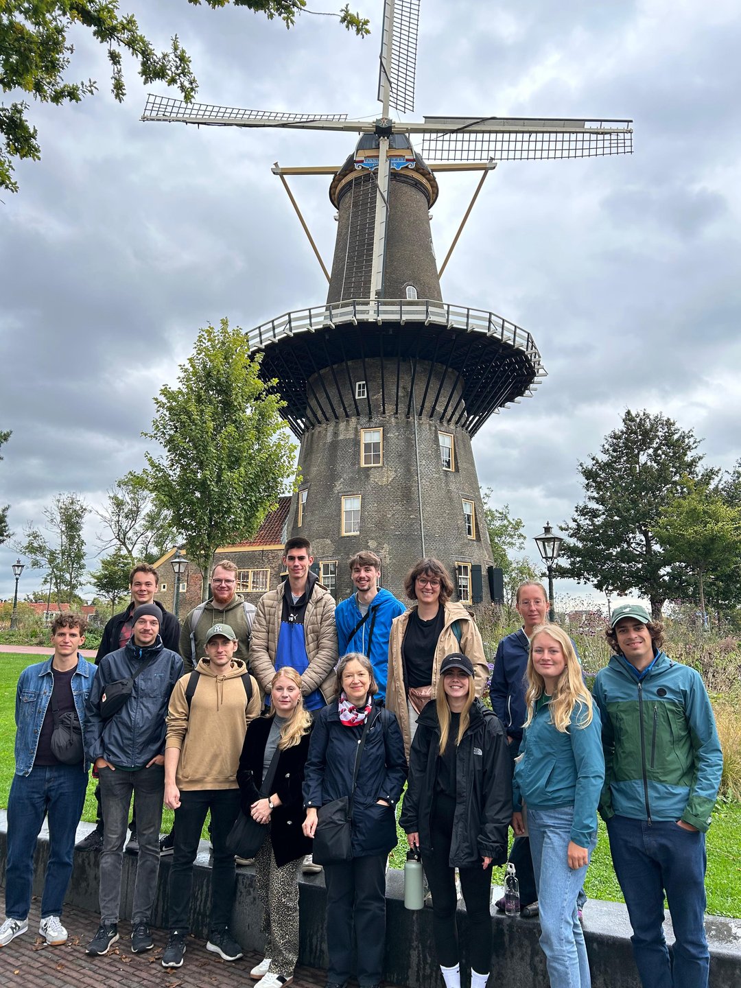 Gruppenbild in Leiden