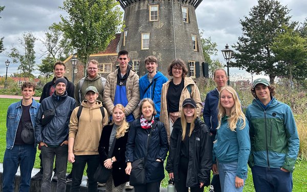 Gruppenbild in Leiden